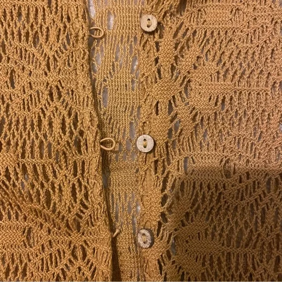 MAURICES button front lace cardigan-medium (read description) - Picture 7 of 9
